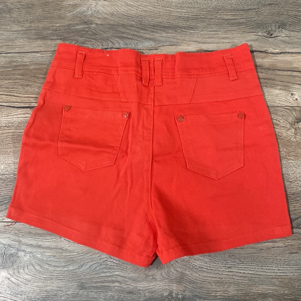 ⭕️3for$15⭕️ Red high waisted shorts - Picture 4 of 8